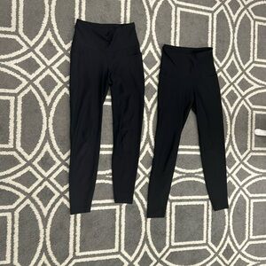 Black 7/8 gym leggings